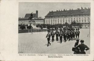 Vienna, Wien; Hofburg, royal guards (EB)