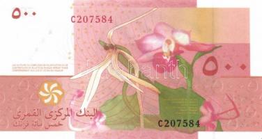 Comore-szigetek 2006. 500Fr T:I
Comores 2006. 500 Francs C:UNC