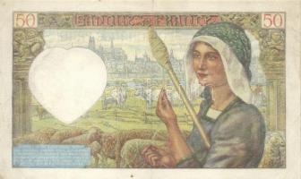 Franciaország 1942. 50Fr T:III
France 1942. 50 Francs C:F