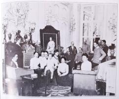 cca 1890-1910 Habsburg Frigyes és családja 26 db 24x30 cm-es kontakt másolaton + 1db 18x24 cm-es kép...