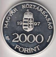 1997. 2000Ft Ag "Integráció az EU-ba-EURO I" T:PP