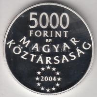 2004. 5000Ft Ag "Magyarország az EU tagja" T:PP