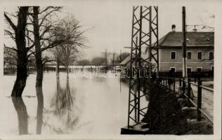 Besztercebánya flood in 1913, photo