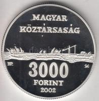 2002. 3000Ft Ag "Hortobágyi Nemzeti Park" T:PP Csak 5000db!