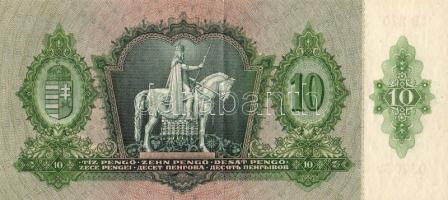 1936. 10P "*"-os "Szálasi" T:II Csak egyszer hajtva!