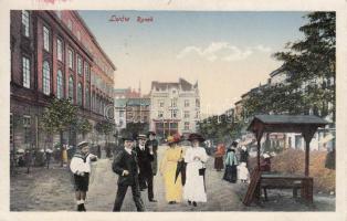 Lviv Rynok Square, market