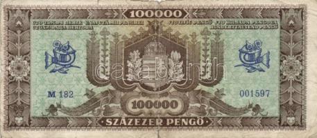 15db vegyes pengő bankjegy T:II-III-