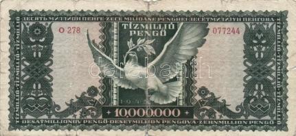 15db vegyes pengő bankjegy T:II-III-