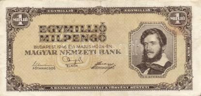 15db vegyes pengő bankjegy T:II-III-