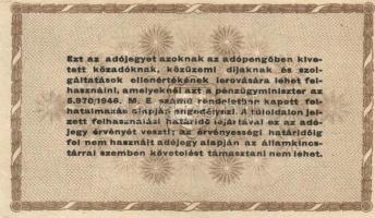 5db vegyes adópengő T:vegyes