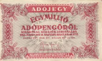 5db vegyes adópengő T:vegyes