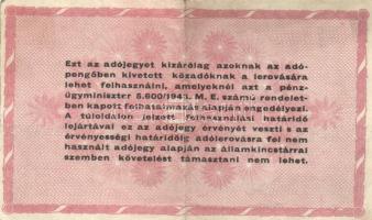 5db vegyes adópengő T:vegyes