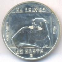 1985. 200Ft Ag "Természetvédelem-vidra" T:BU