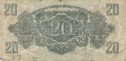 7db vegyes "Vörös Hadsereg Parancsnoksága" pengő bankjegy T:III,III-