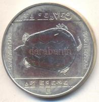 1985. 200Ft Ag "Természetvédelem-mocsári teknős" T:BU