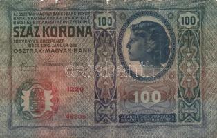 15db vegyes korona bankjegy T:III-IV