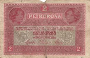 15db vegyes korona bankjegy T:III-IV