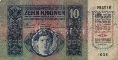 15db vegyes korona bankjegy T:III-IV