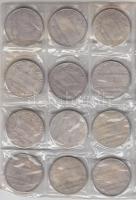 Amerikai Egyesült Államok DN 12db különféle emlékérem hamisítványa amerikai elnökök portéival T:2,2-...