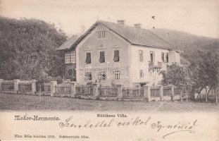 Modor-Harmónia Mühlhaus-villa