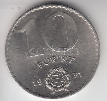 1971. 10Ft címerben szín nincs jelölve T:1