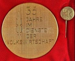 Ausztria ~1980. Nemzetgazdaság Szolgálatában" 25 éve; 35 éve; 40 éve; 3db kitüntető érem díszto...