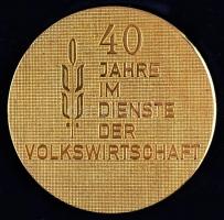 Ausztria ~1980. Nemzetgazdaság Szolgálatában" 25 éve; 35 éve; 40 éve; 3db kitüntető érem díszto...
