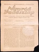 1944 Nimród Vadászlap. Apró szakadásokkal