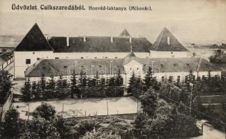 Csíkszereda Mikó-vár, military barracks (fl)