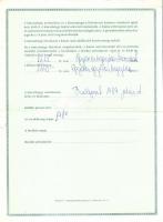 Budapest 1989. Kincstárjegy 10.000Ft-ról T:II