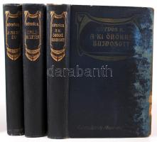 7db, 1900 körüli kiadás: 4 kötet a Magyar Regényírók sorozatból (Beöthy Zsolt, Gaal József, Pálffy A...