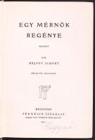 7db, 1900 körüli kiadás: 4 kötet a Magyar Regényírók sorozatból (Beöthy Zsolt, Gaal József, Pálffy A...