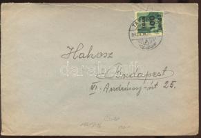 (5. díjszabás) Távolsági levél Kisegítő 10x 2P/4f + 100P/12f bérmentesítéssel, inflation cover franking