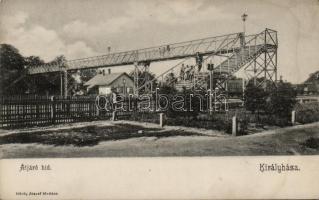 Királyháza railway station, overpass