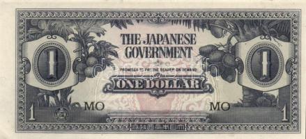 Fülöp-szigetek / Malajzia - Japán katonai megszállás 1942-1944. 11db vegyes bankjegy T:I-II
Philippi...