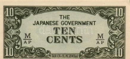 Fülöp-szigetek / Malajzia - Japán katonai megszállás 1942-1944. 11db vegyes bankjegy T:I-II
Philippi...