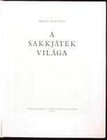 Jerzy Gizycki: A sakkjáték világa. Bp. - Varsó, 1962, Sport (Sport i Turystyka). Kiadói, festett egé...