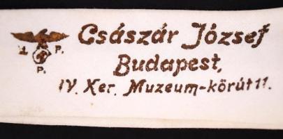 Wacha János kalapos mester márkájú Cilinder, eredeti dobozában, újszerű állapotban, M-L méretben, + ...