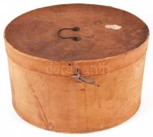 Wacha János kalapos mester márkájú Cilinder, eredeti dobozában, újszerű állapotban, M-L méretben, + ...