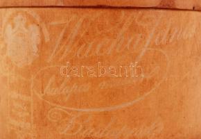 Wacha János kalapos mester márkájú Cilinder, eredeti dobozában, újszerű állapotban, M-L méretben, + ...