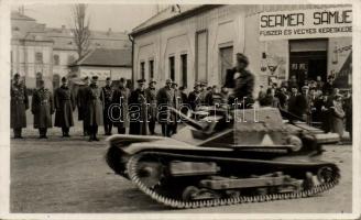 Csap, entry of the Hungarian troops, Horthy (EB)