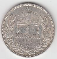 1916KB 1K Ag "Ferenc József" T:2