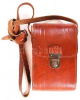 Moszkva-2 harmonikás fényképezőgép, Moment-1 zárszerkezettel, Industar-23 f4,5/110mm objektívvel, 6x...