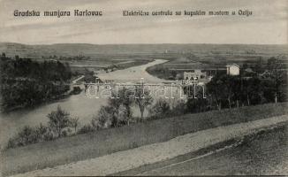 Károlyváros, Karlovac; power station by Ozalj