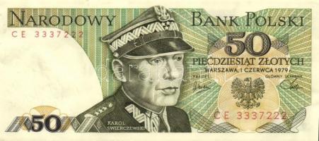 Lengyelország 1932-1986. 6db bankjegy T:III
Poland 1932-1986. 6 pcs of banknotes C:F