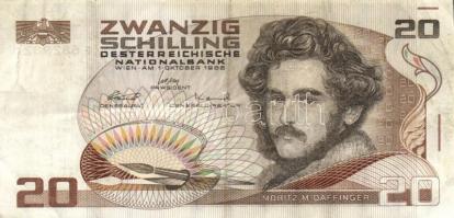 Ausztria 1919-1986. 17db vegyes bankjegy T:I 
Austria 1919-1986. 17pcs of mixed banknotes C:UNC