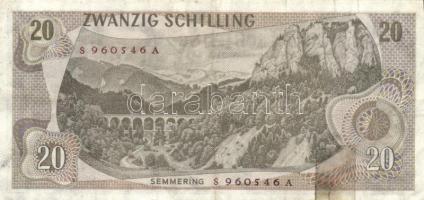 Ausztria 1919-1986. 17db vegyes bankjegy T:I 
Austria 1919-1986. 17pcs of mixed banknotes C:UNC