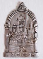 cca 1920 Visegrád és Esztergom 2 db háború előtti botjelvény