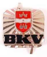 BKV-és zománcozott kitüző, 3×4 cm