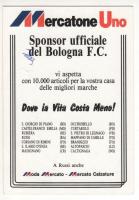 Eintracht Frankfurt képeslap Détári Lajos labdarugó aláírásával